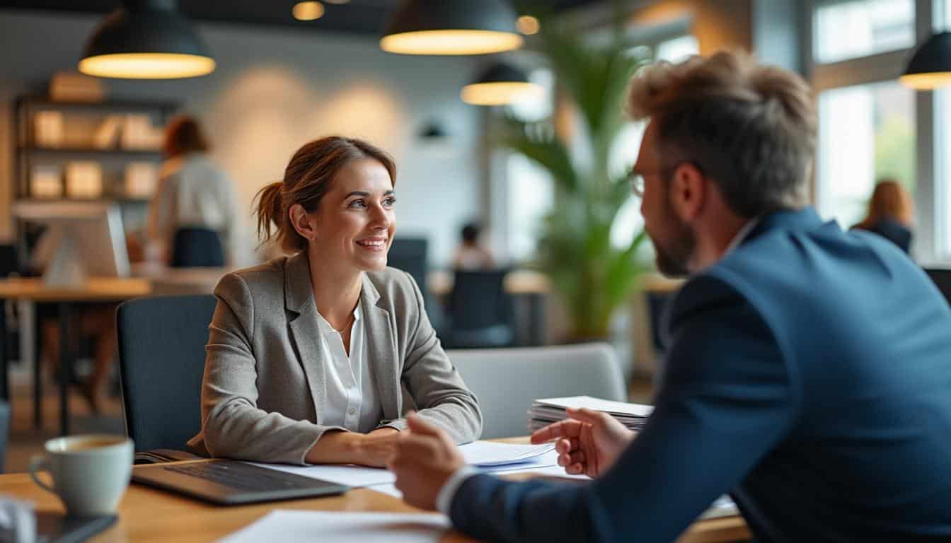 Illustration: Quel est le rôle essentiel d’une conseillère en banque au quotidien ?